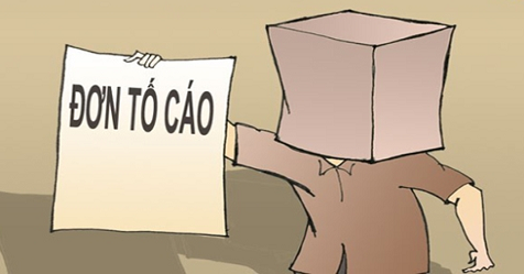 đơn tố cáo lấn chiếm đất