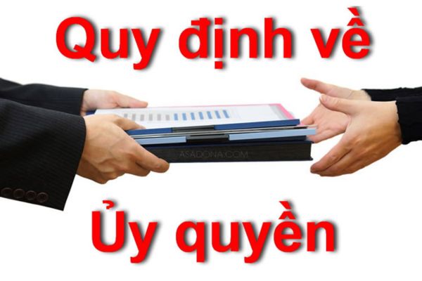 Ủy quyền trong giao dịch với doanh nghiệp bất động sản